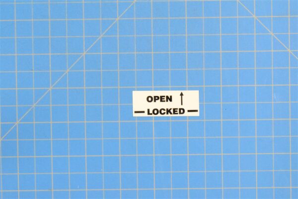 206-070-611-003 - Decal, Nameplate, Bell 206