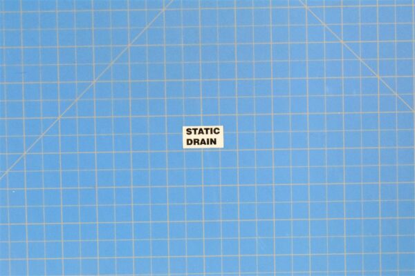 206-070-689-001 - Decal, Nameplate, Bell 206