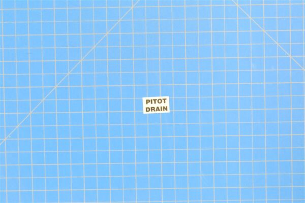 206-070-695-001 - Decal, Nameplate, Bell 206