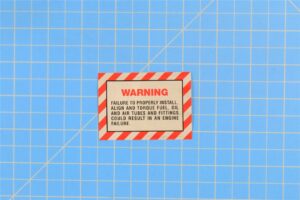 23052363 - Decal, Warning