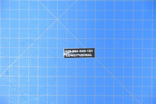 429-001-040-101 - DECAL, NAMEPLATE, FOR USE ON BELL 429