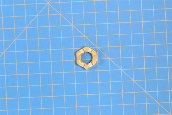AN320-9 - NUT, PLAIN, SLOTTED, HEXAGON, NEW SURPLUS, SOLD PER EACH, NSN: 5310-00-176-8113, NIIN: 1768113
