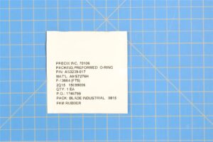 AS3209-017 - O-RING, NEW SURPLUS, SOLD PER EACH, NSN: 5331-00-005-0799, NIIN: 50799