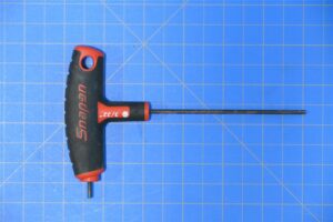 AWSG06 - Snapon 3/32" SAE T-Shaped/L-Shaped Combination Hex Wrench