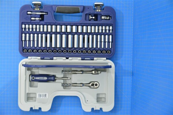 JHW50602B - 67 PC 1/4" DRIVE SOCKET AND DRIVE TOOL SET