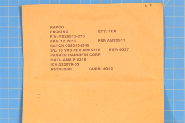 MS29513-270 - O-Ring