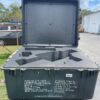 ammo storage box open